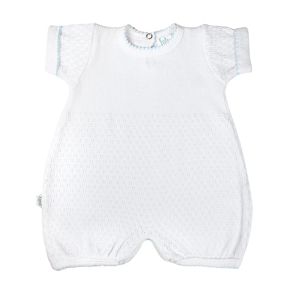 Paty Knit Straight Hem Bubble