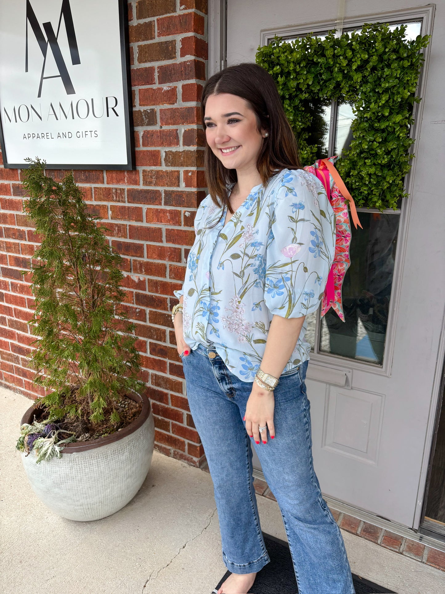 Tiva Tova Long Sleeve Blouse