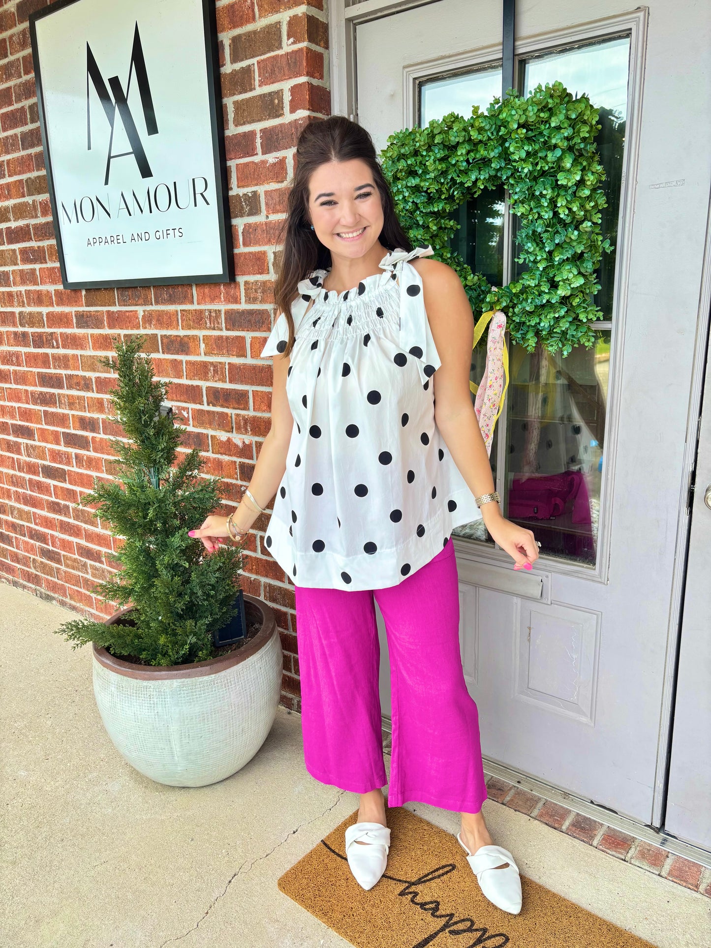 The Parisian Dot Top