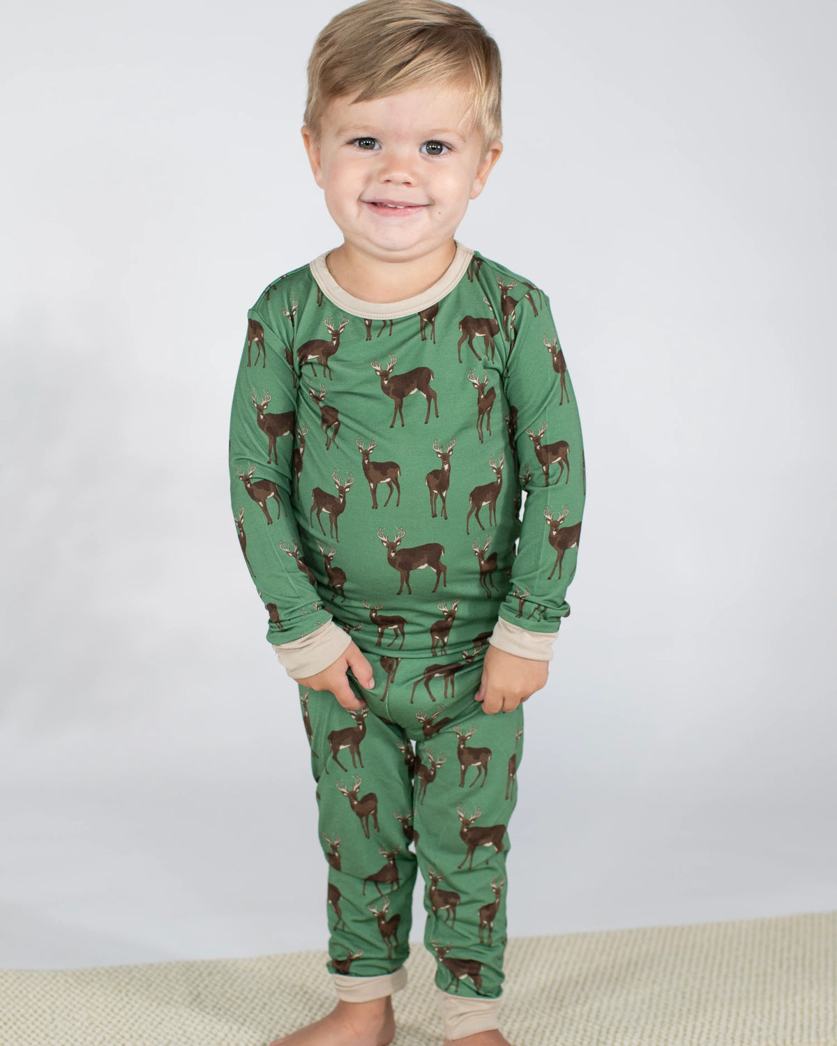 Deer - Long Sleeve/Pants PJs