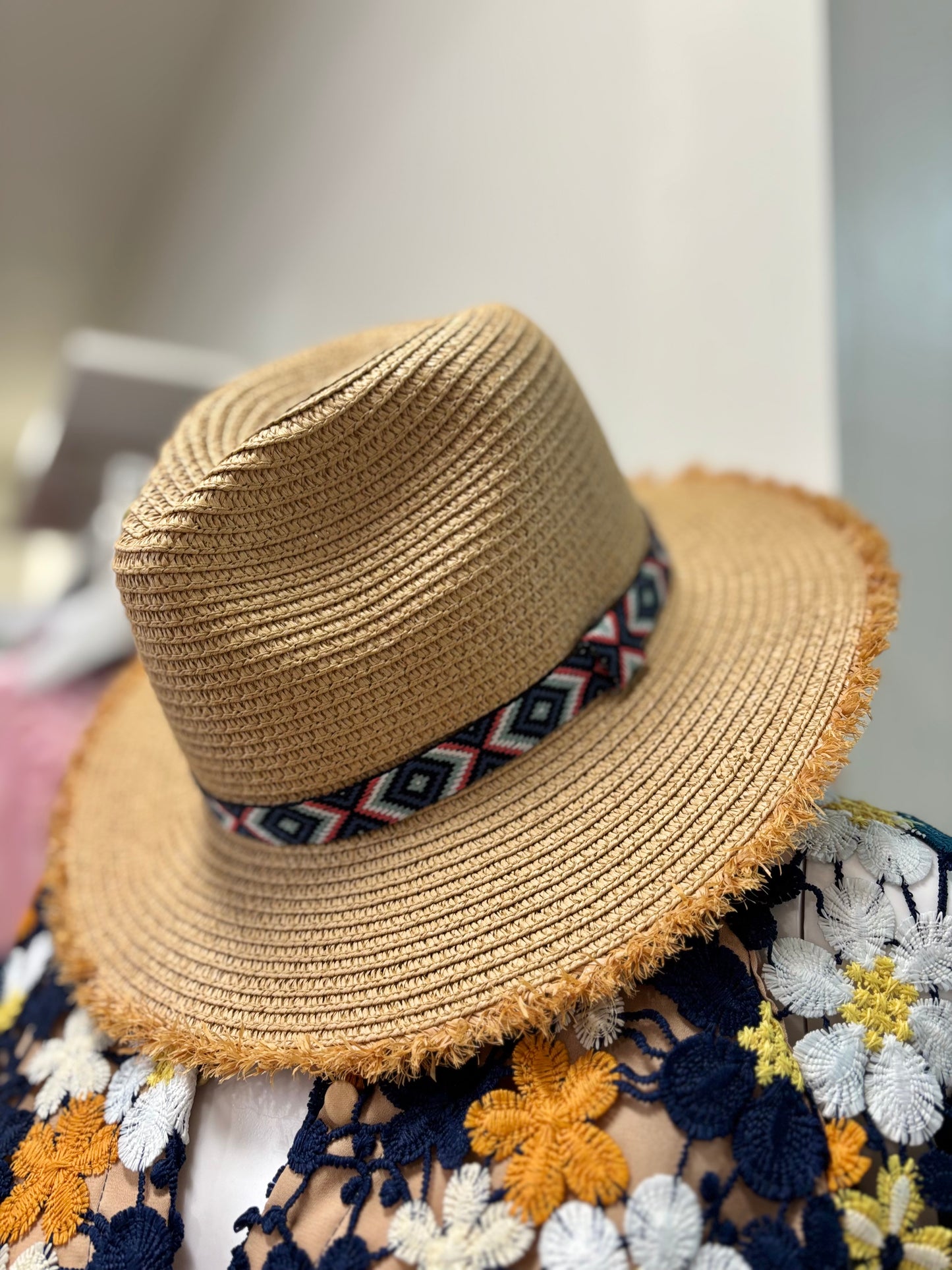 Straw Detailed Hat