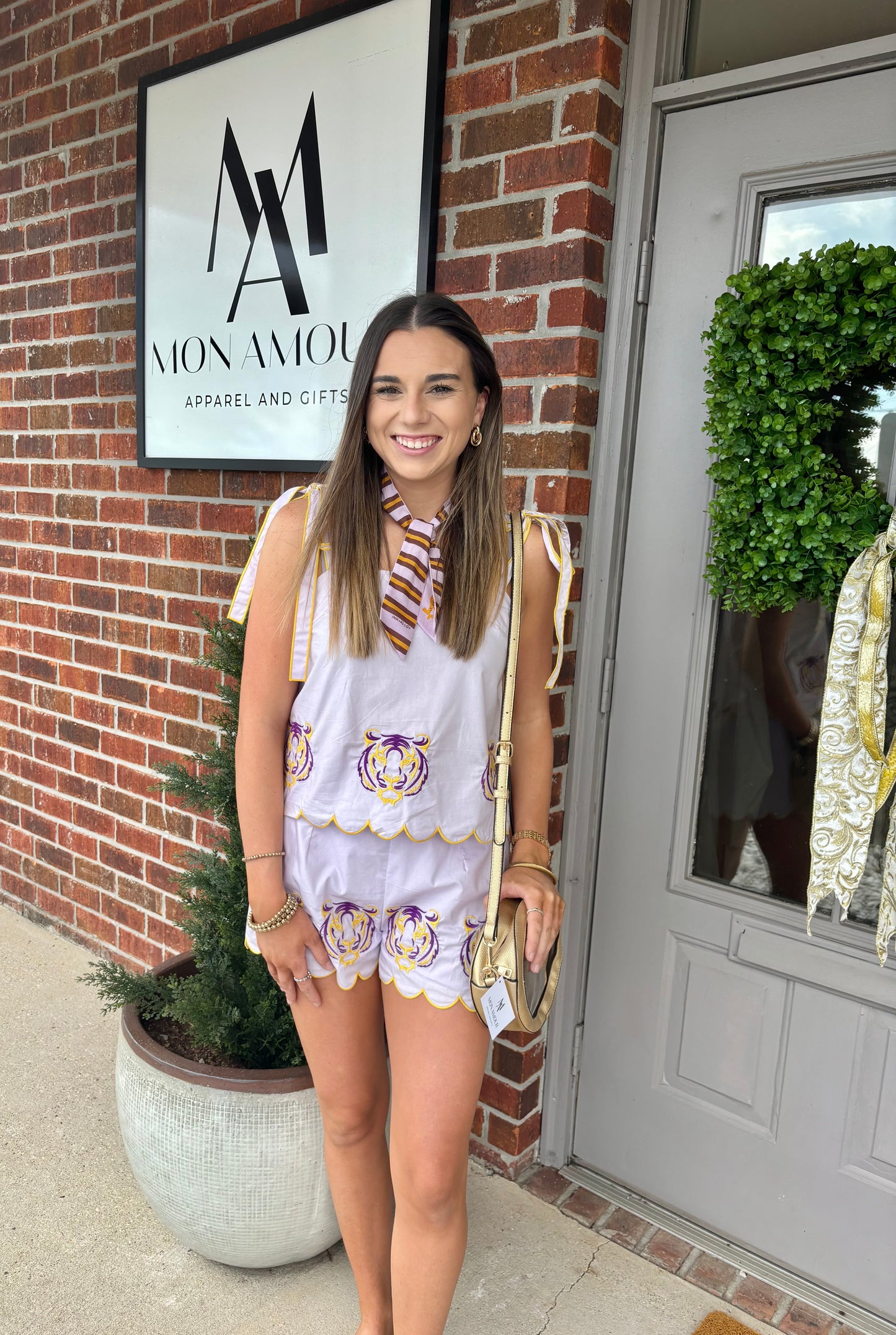 Tiger Spirit Embroidered Set