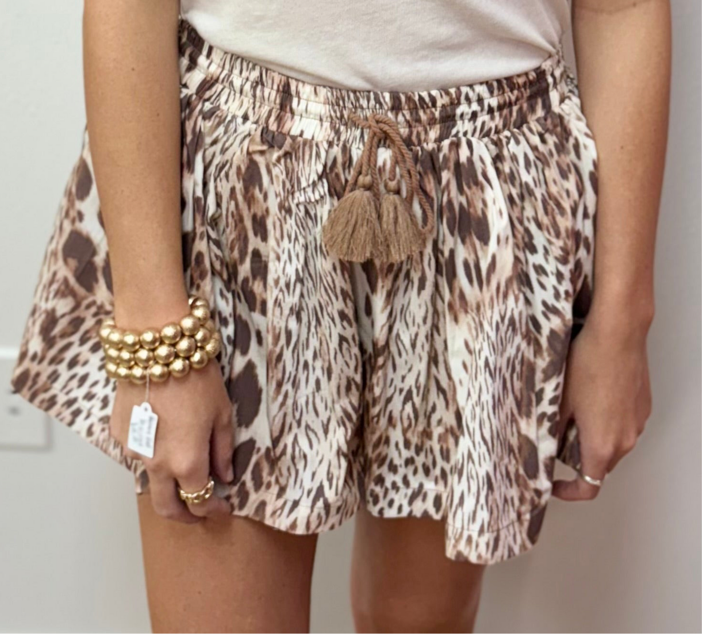 Lollie Leopard Shorts