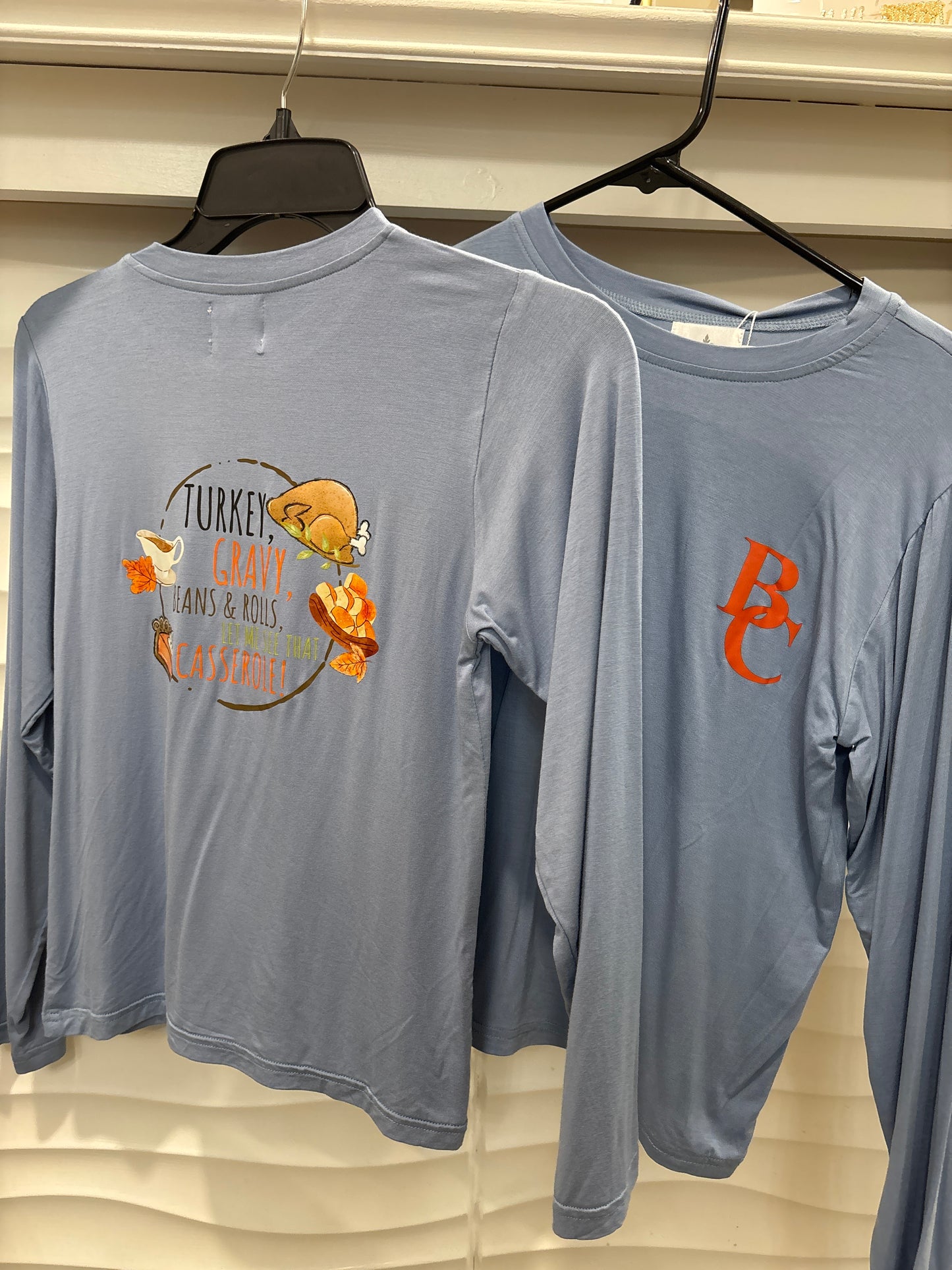 Boys Turkey, Gravy, Beans LS Performance Shirt