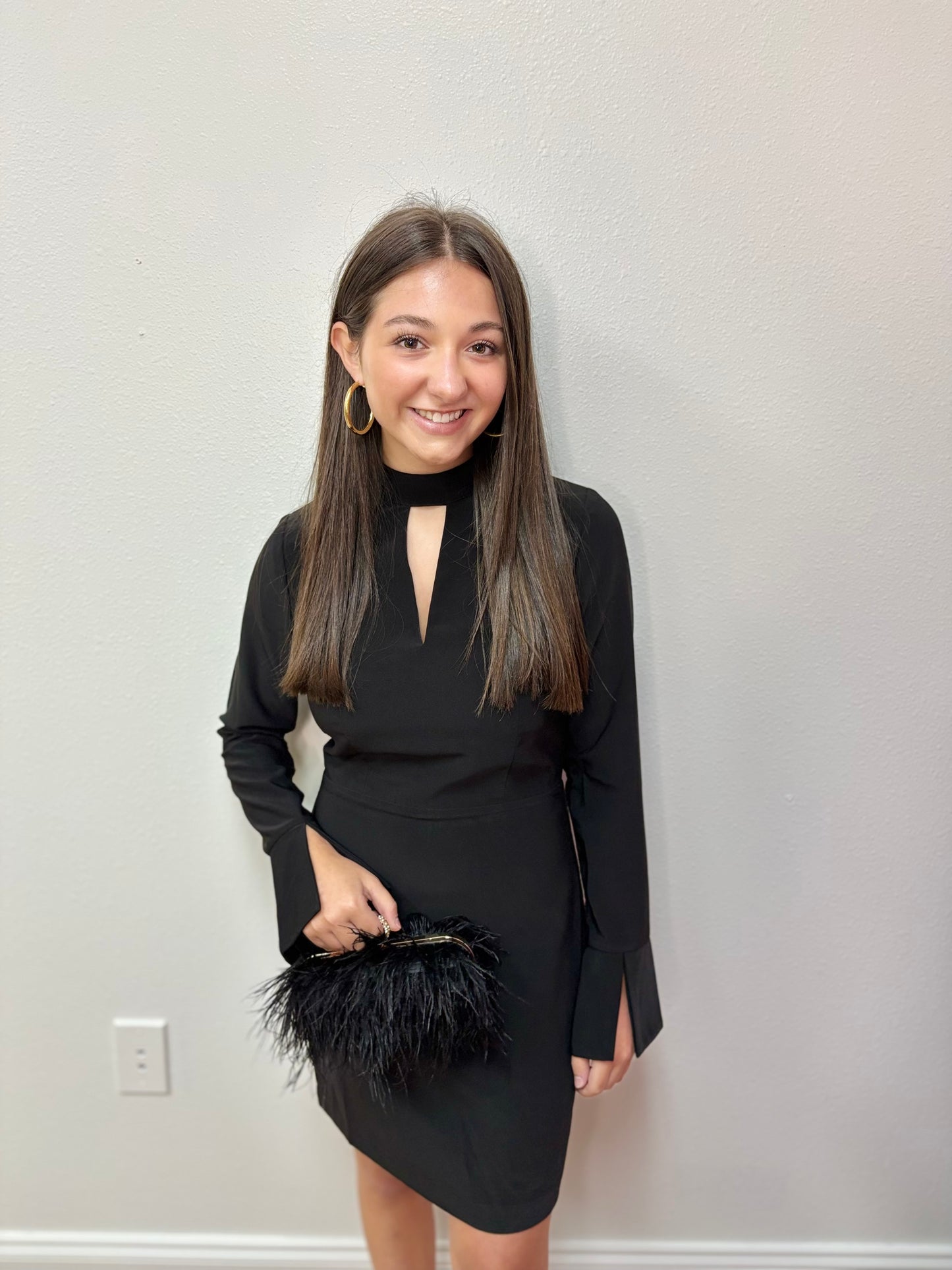 Rhiana Keyhole Mini Dress