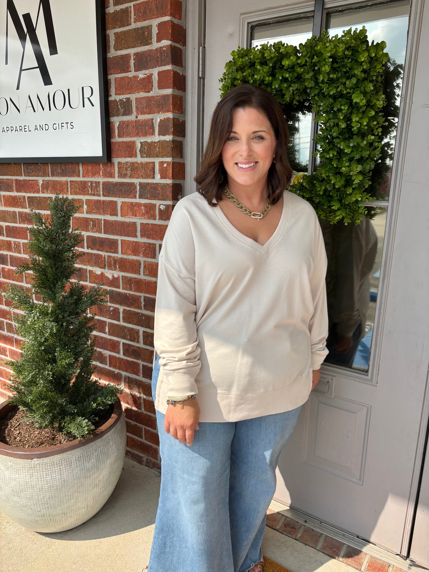 Fossil Modern VNeck Weekender