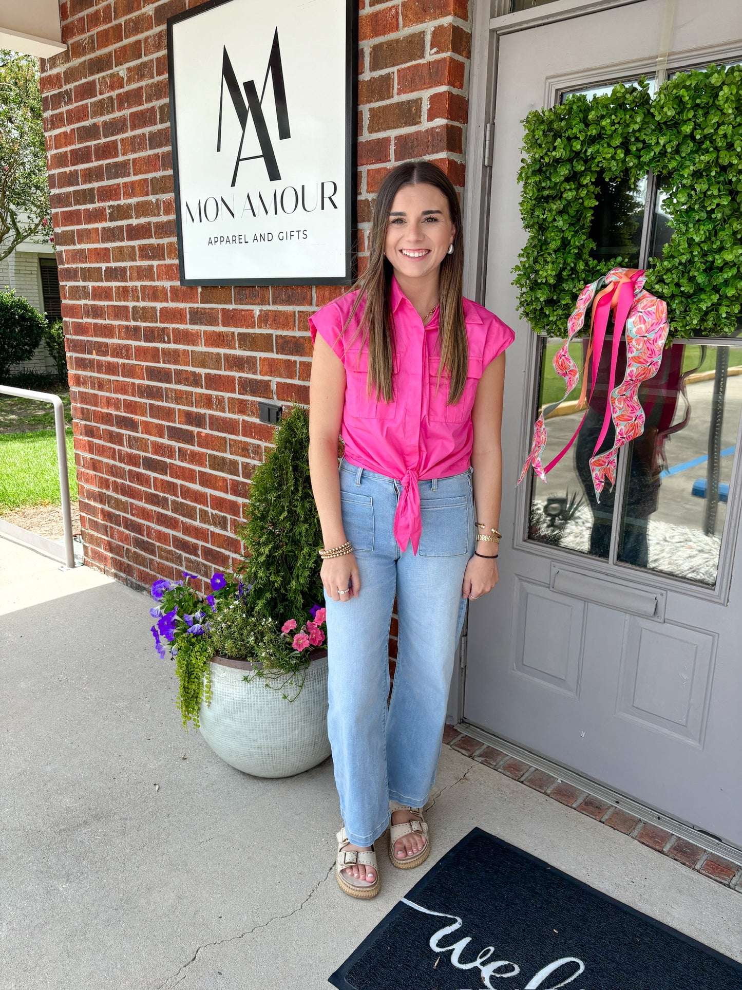 Faith French Twist Top