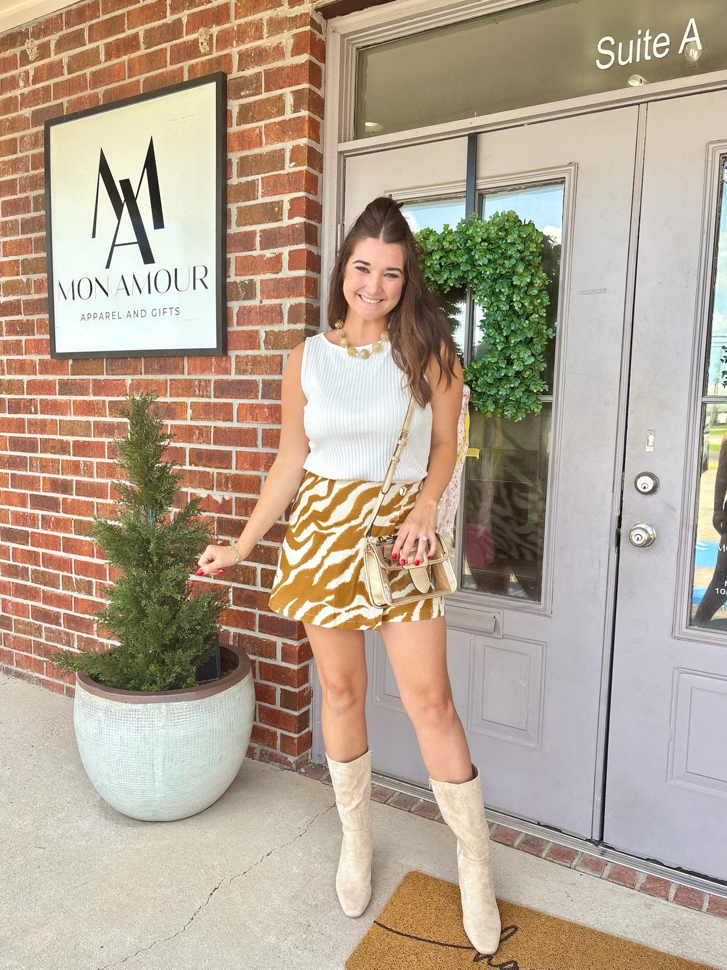 The Bayou Bengal Skort