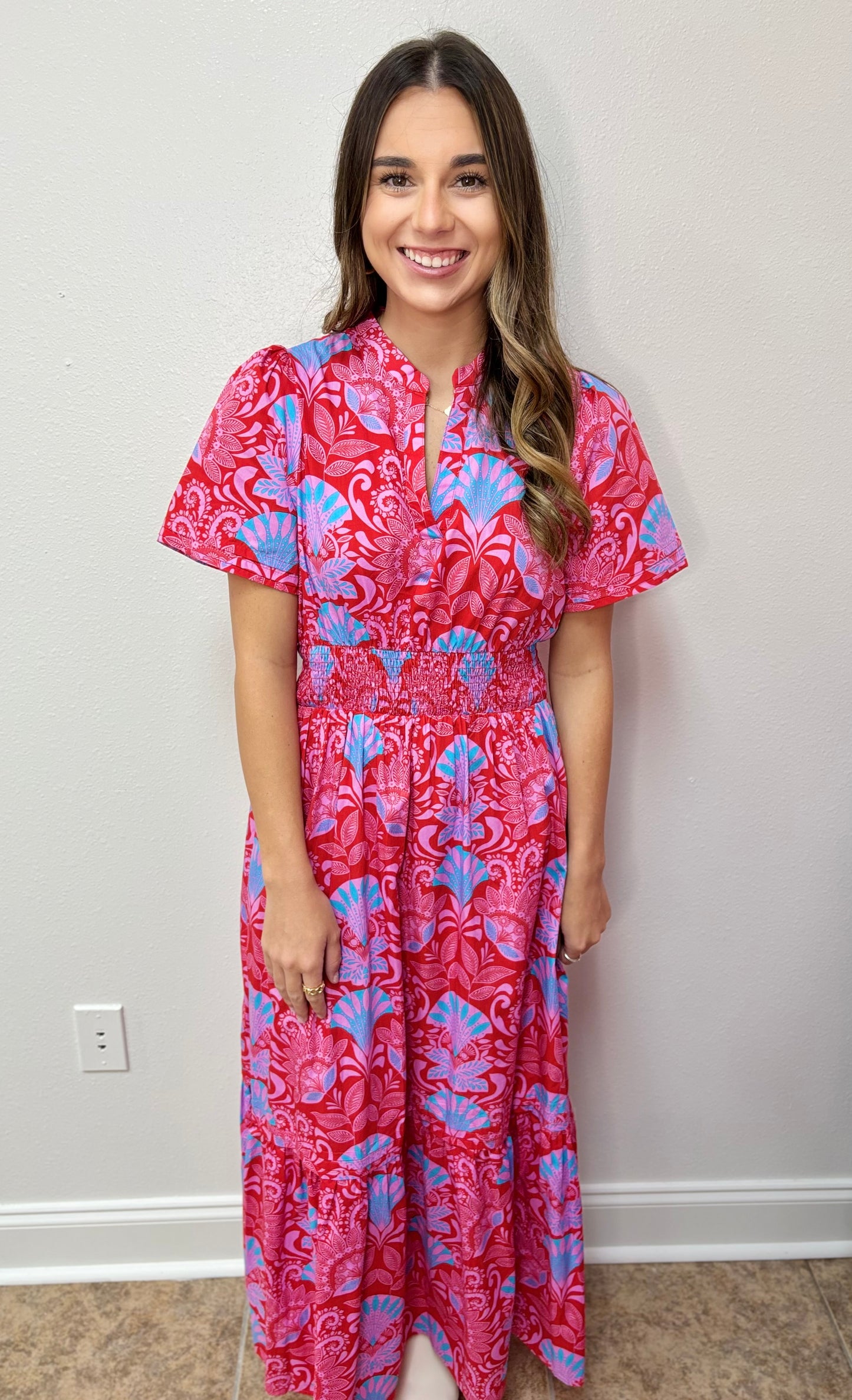 Bohemian Belraj Poplin Maxi