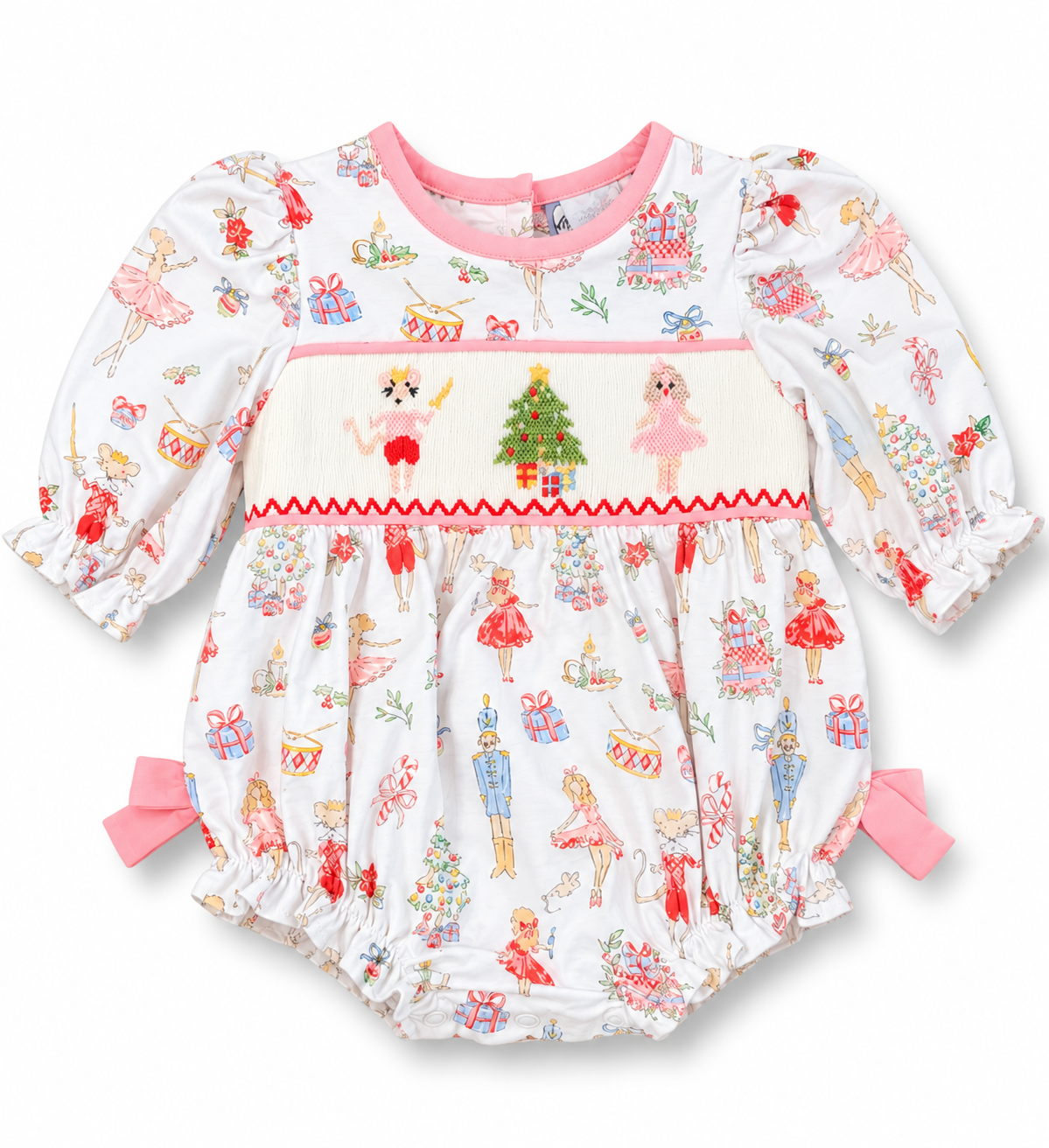 Nutcracker Smocked Bubble