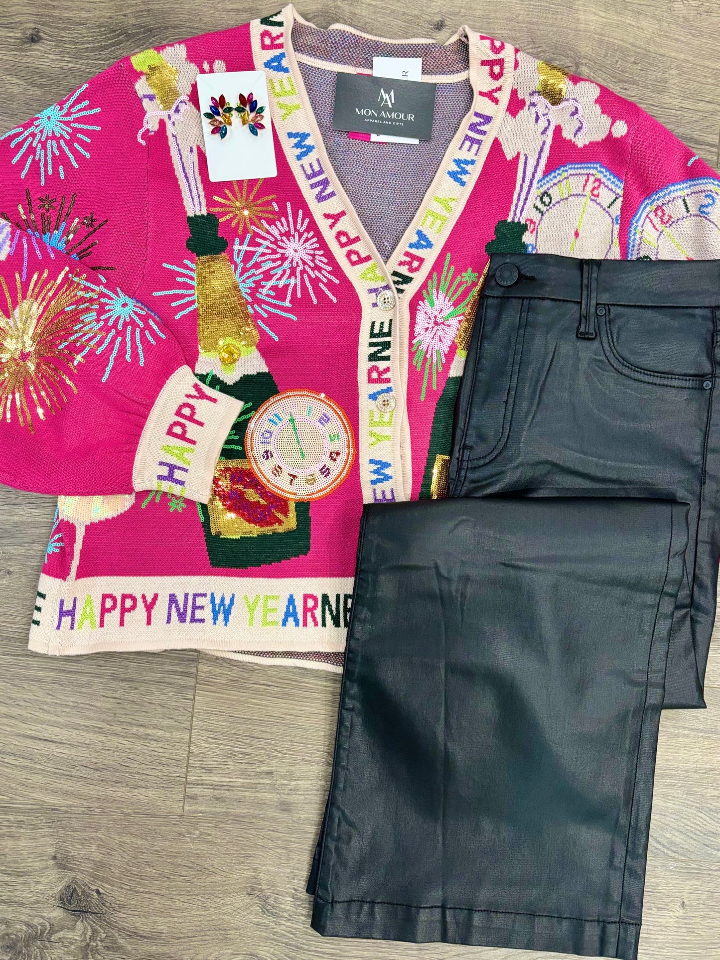 QOS NYE Icon Cardigan