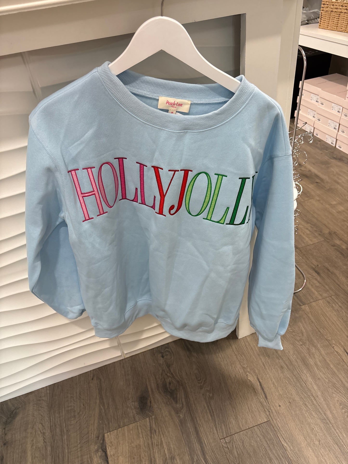Holly Jolly Terry Sweater