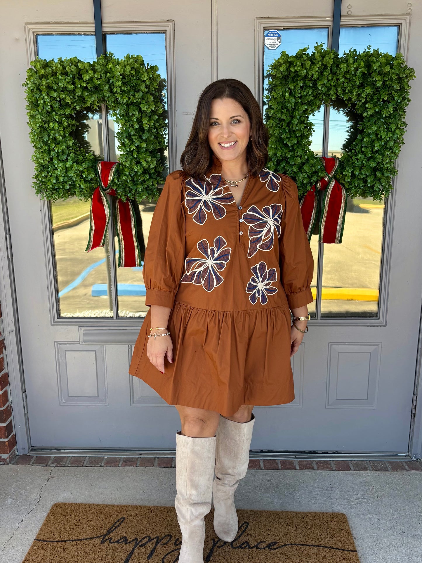 Elizabeth Embroidered Dress