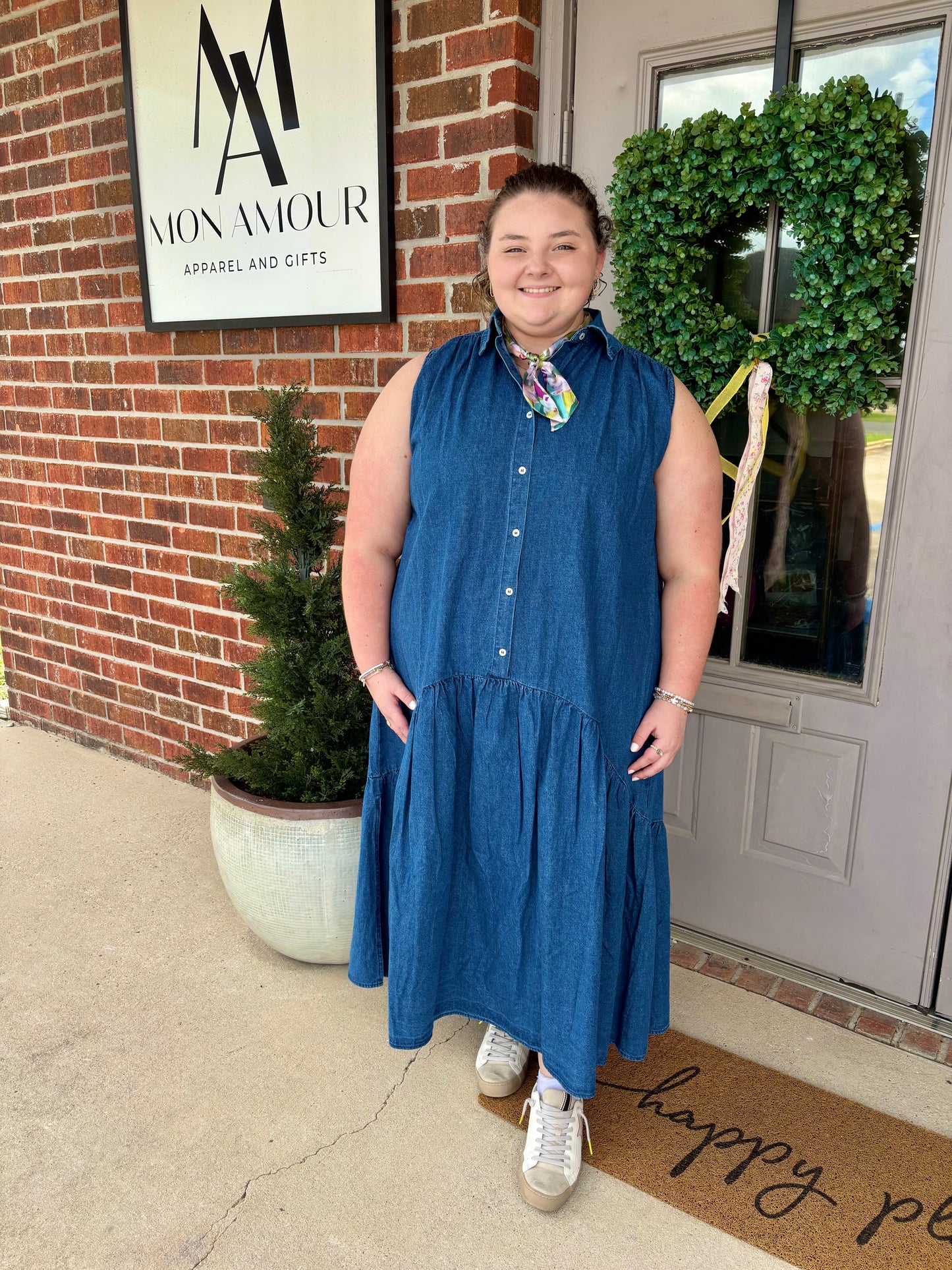 The Downtown Denim Dress