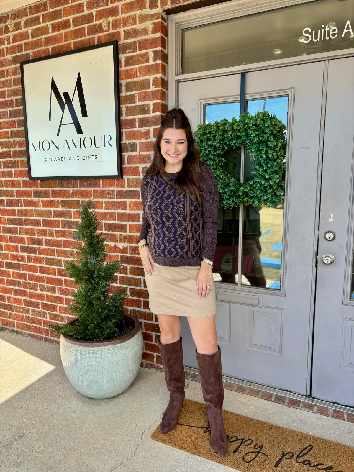 The Midnight Mocha Sweater