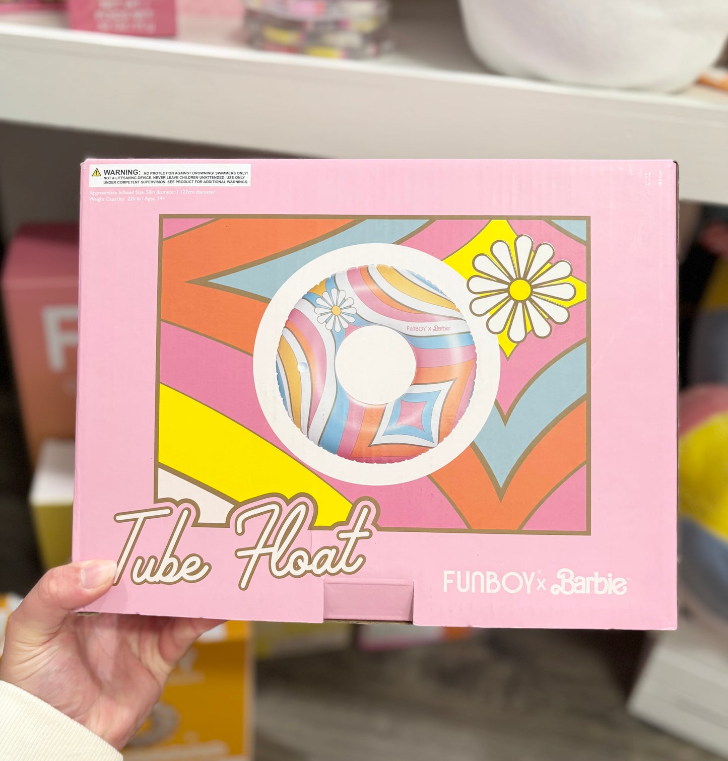 Barbie Inflatable Tube Float