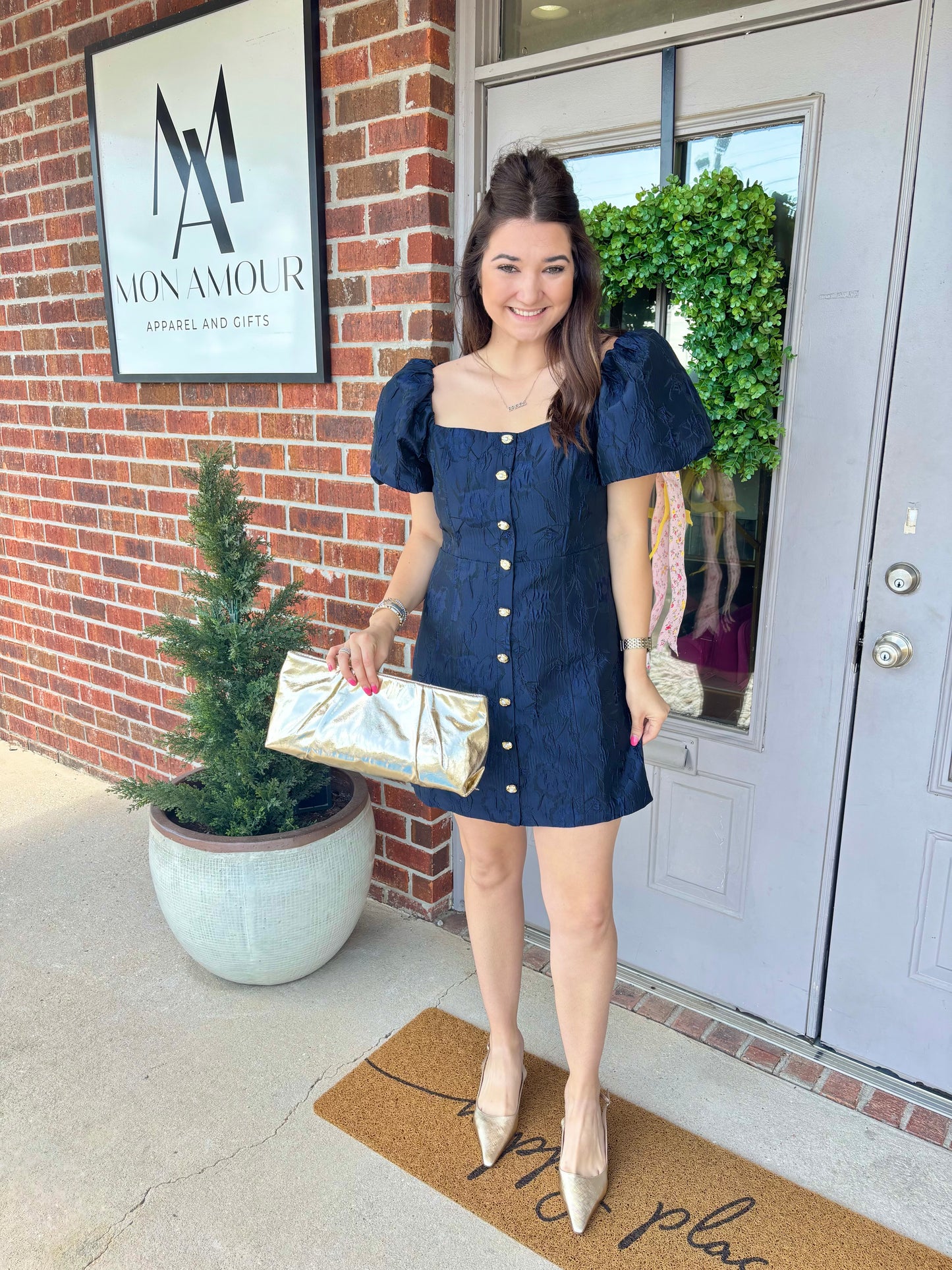 Vintage Maid Mini Dress