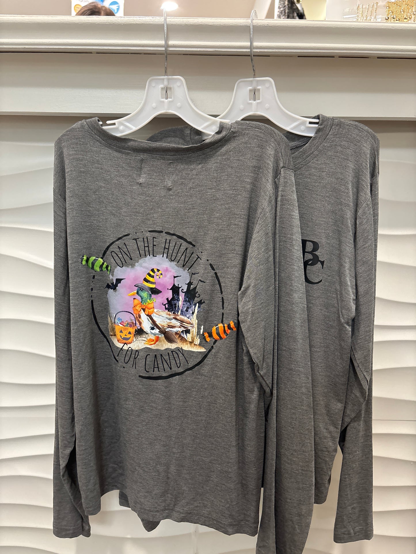 Boys On the Hunt for Candy LS Performance Shirt