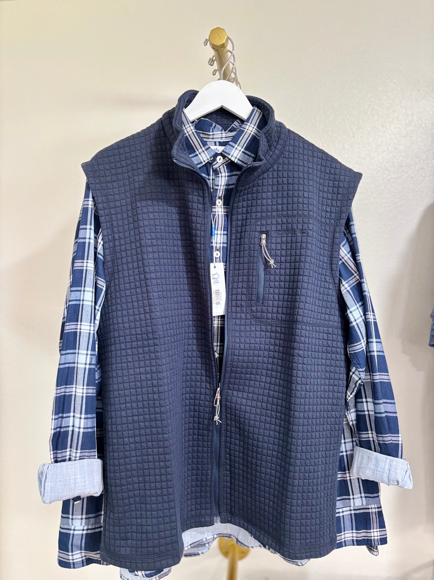 Men's Somerset Plaid Double Cloth Heather Sportshirt