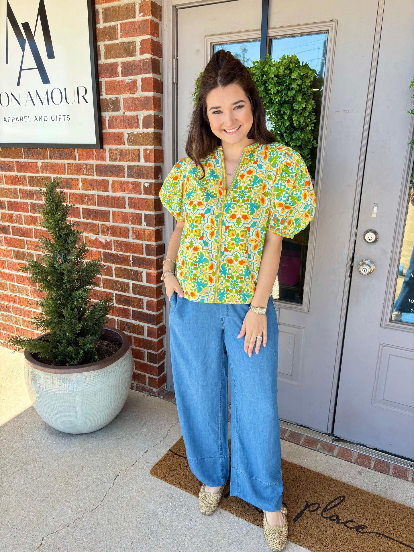 Sunlit Garden Blouse