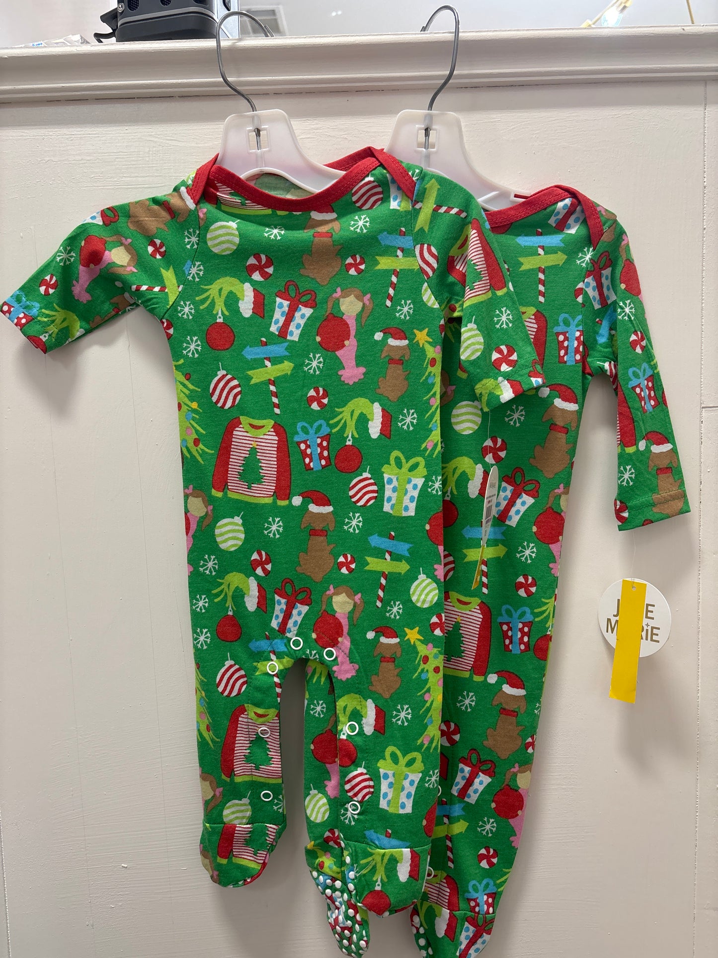 Baby Merry Whatever Jammie Onesie