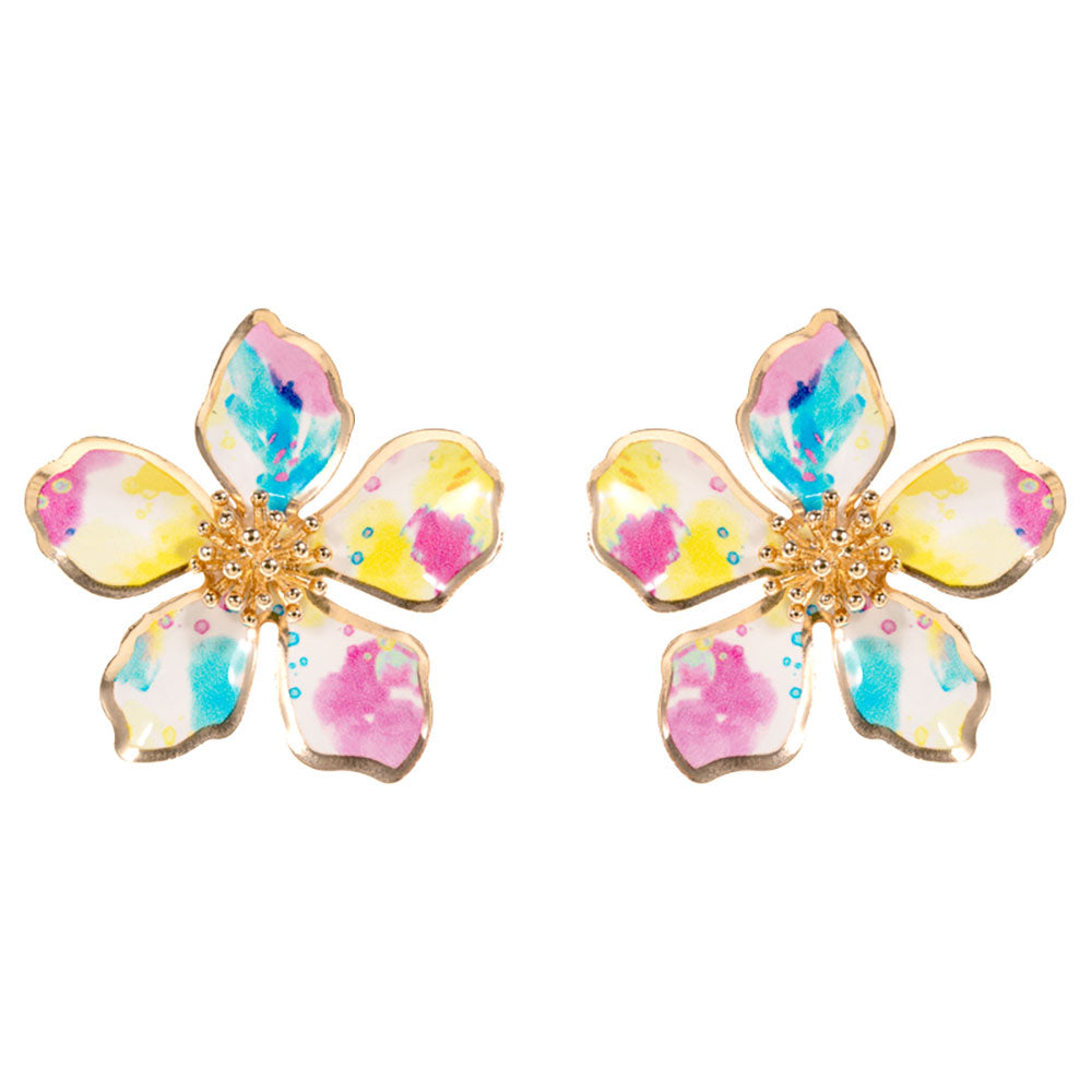 Floral Petal Earrings