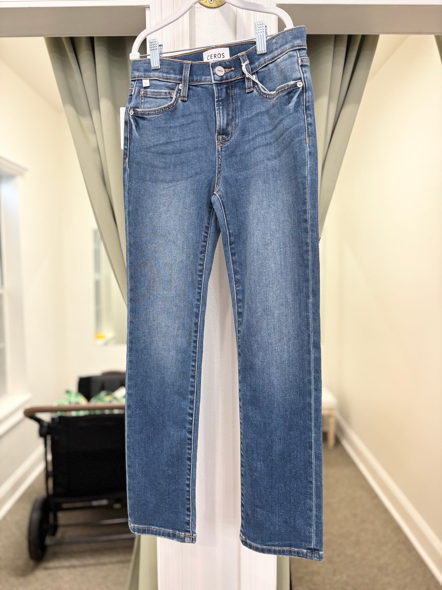 Tween Medium Blue Straight Leg Jean