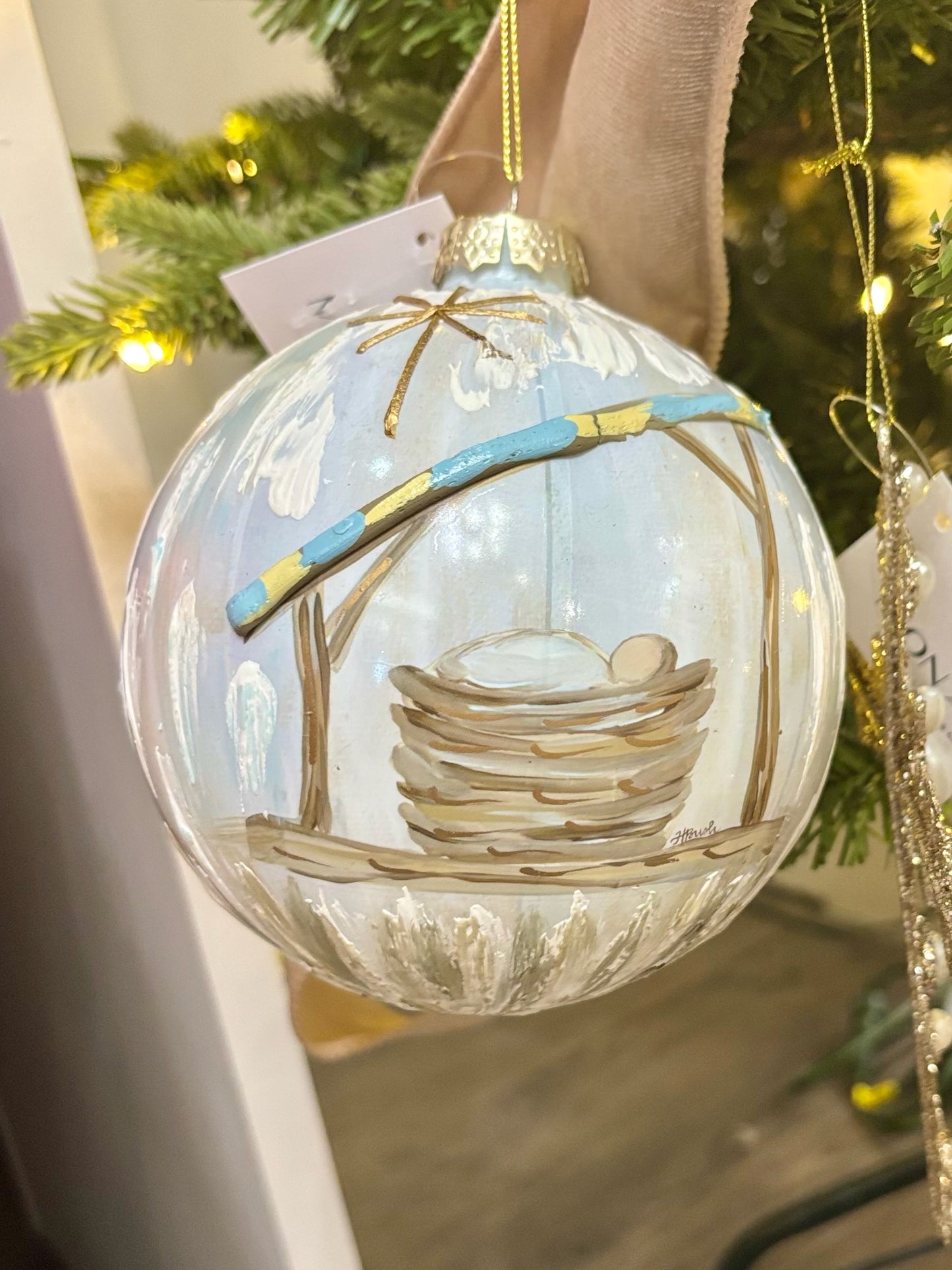 5” Holy Night Ball Ornament