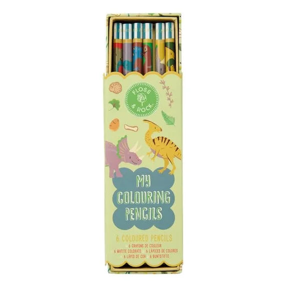 My Princess and Dino Coloring Pencils