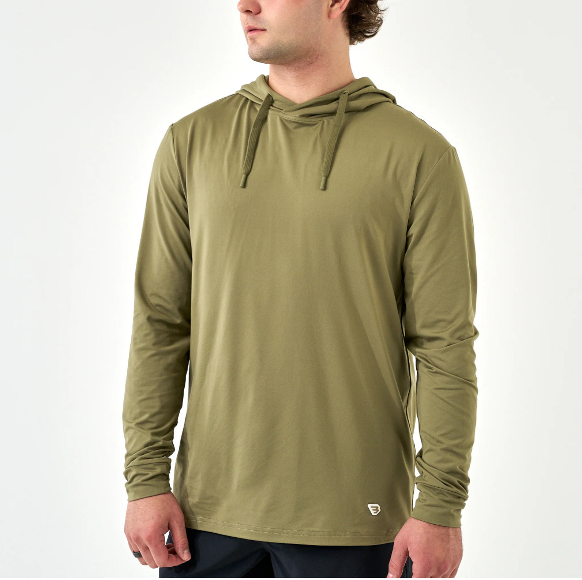 Performance Hoodie- Sea Breeze Green
