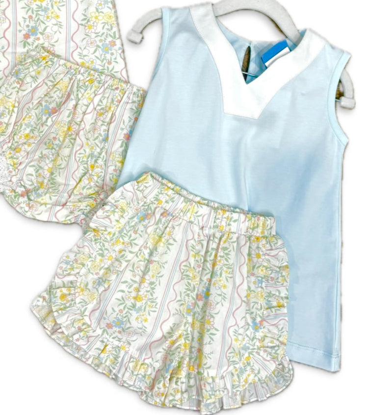 Spring Bouquet Short Set