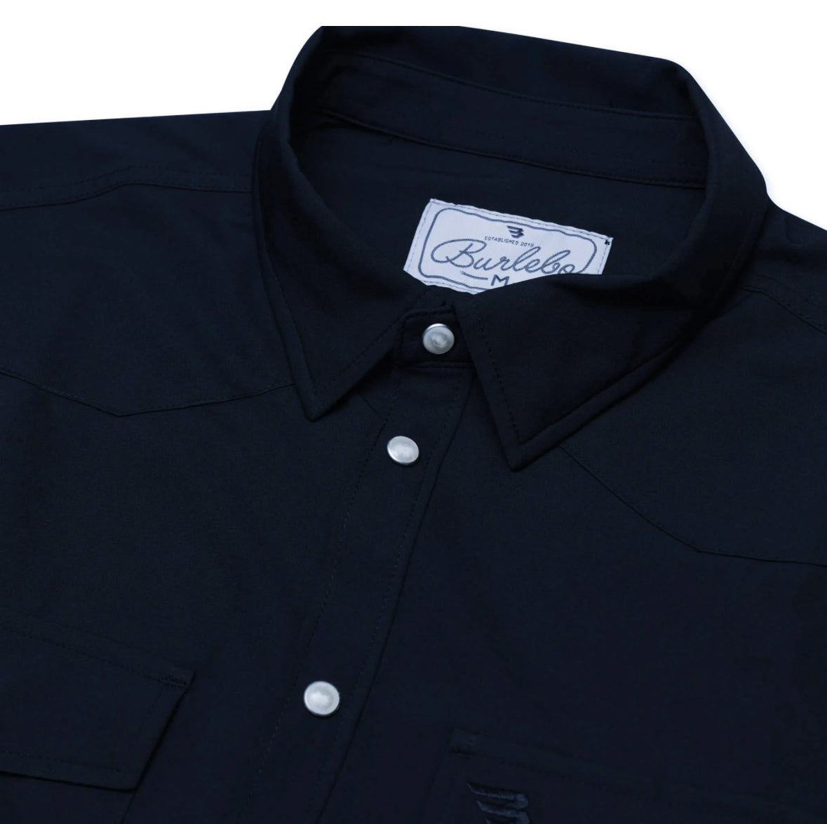 Performance Western Shirt in Navy
