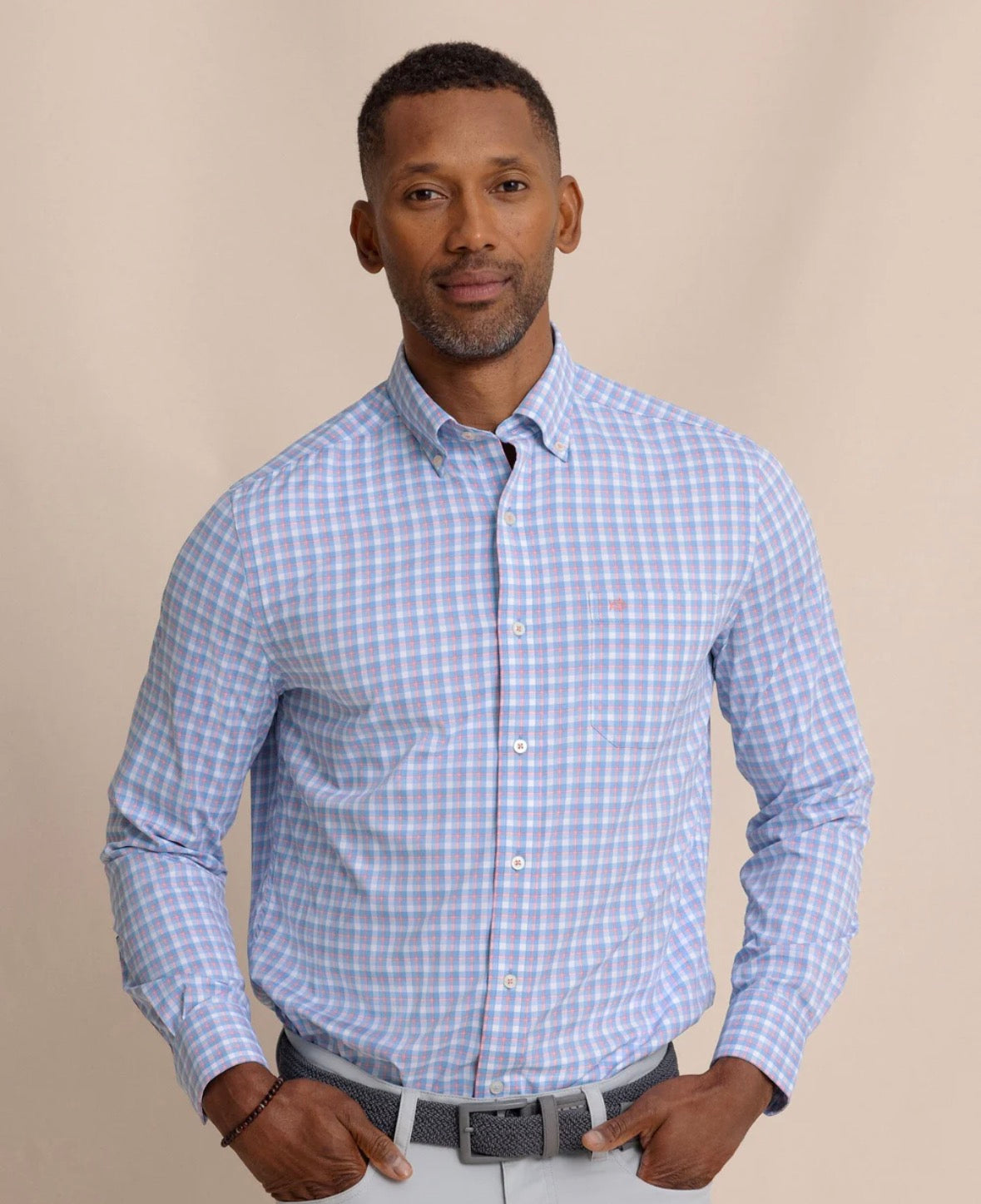 ST LS brrr IC Sunset Harbor Sportshirt