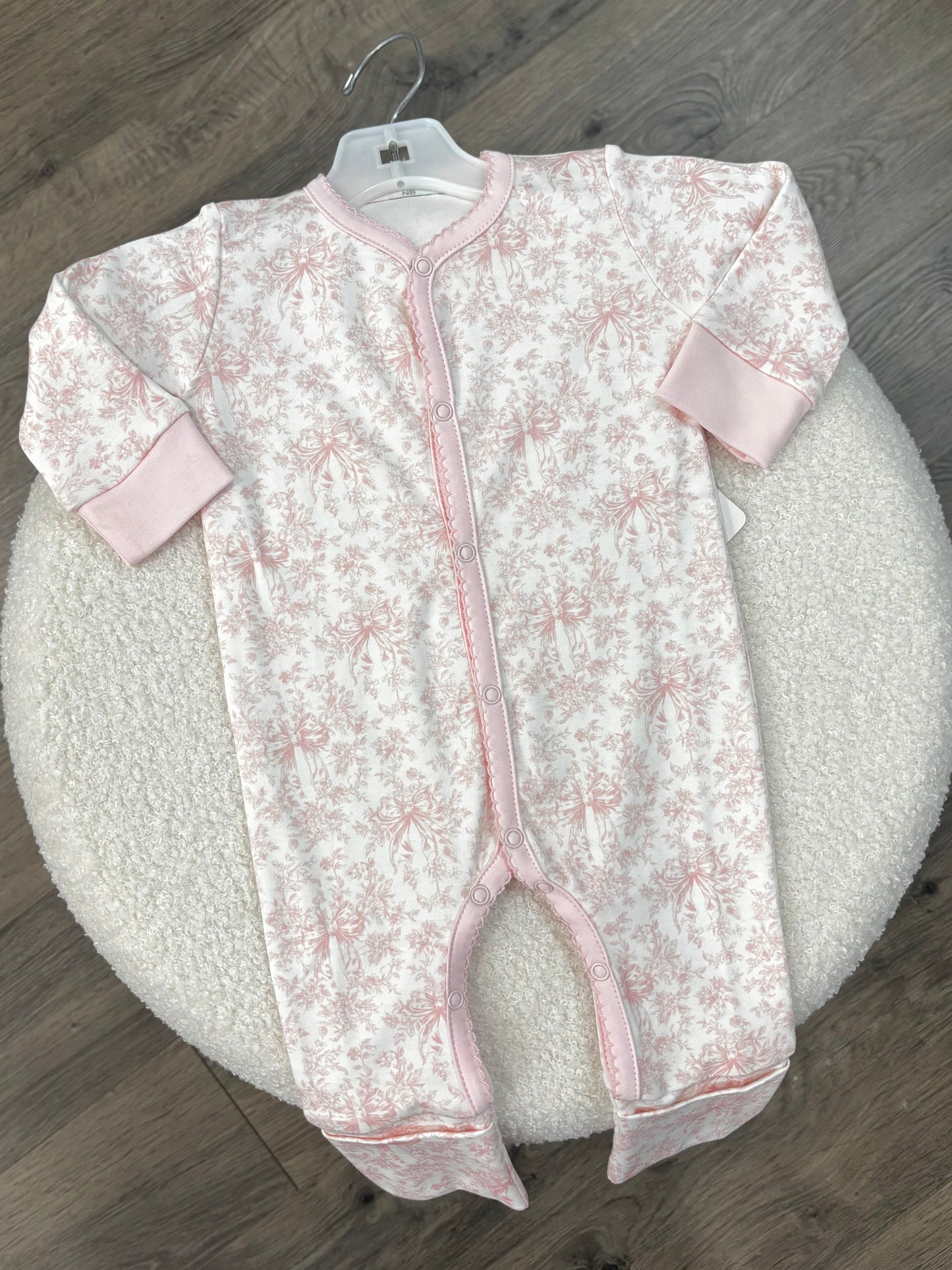 Gigi Pink Toile Playsuit