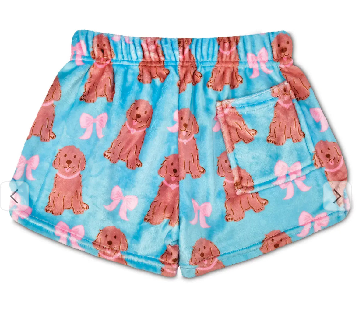 Pretty Pups Plush Shorts