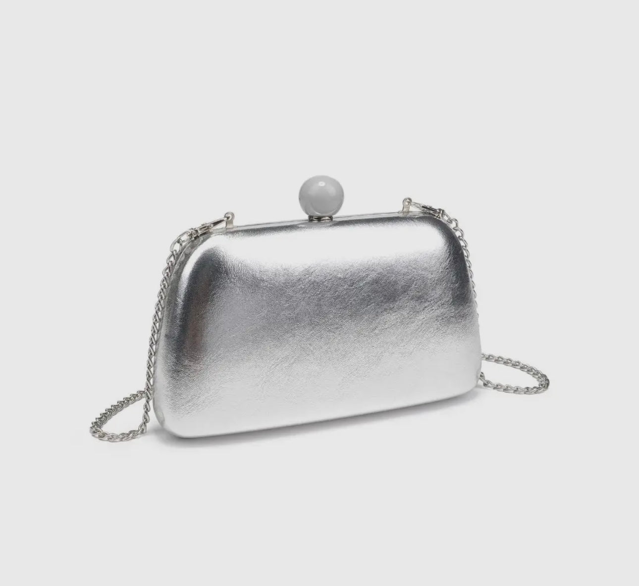 Sahara Silver Clutch