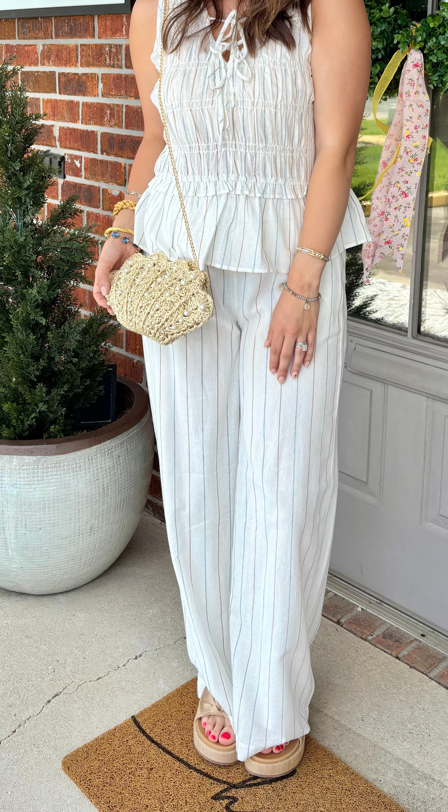The St. Claire Stripe Pant