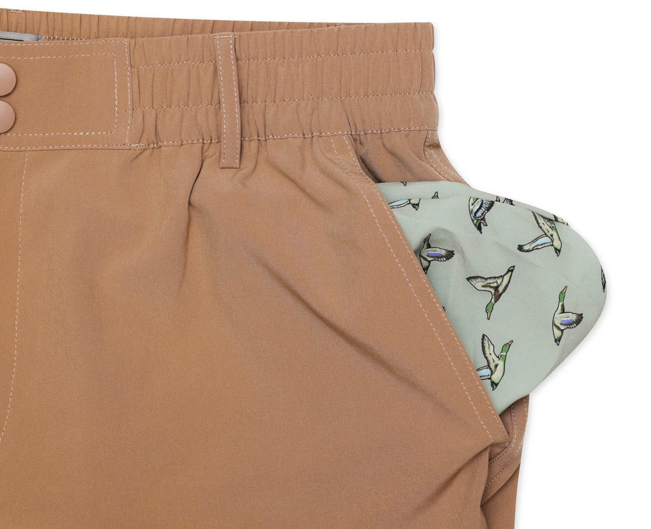 Everyday Short- Desert Tan w Duck Pocket