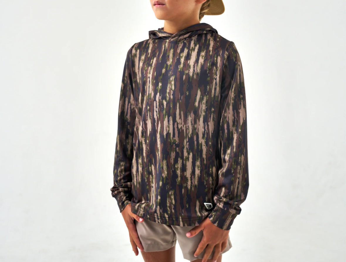 Youth Performance Hoodie- Midland Camo