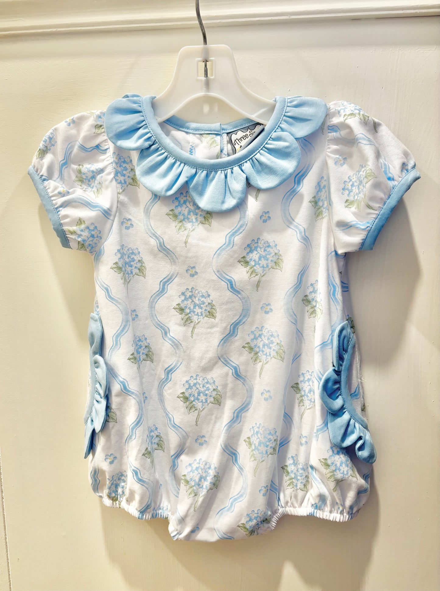 Blue Hydrangea Bubble