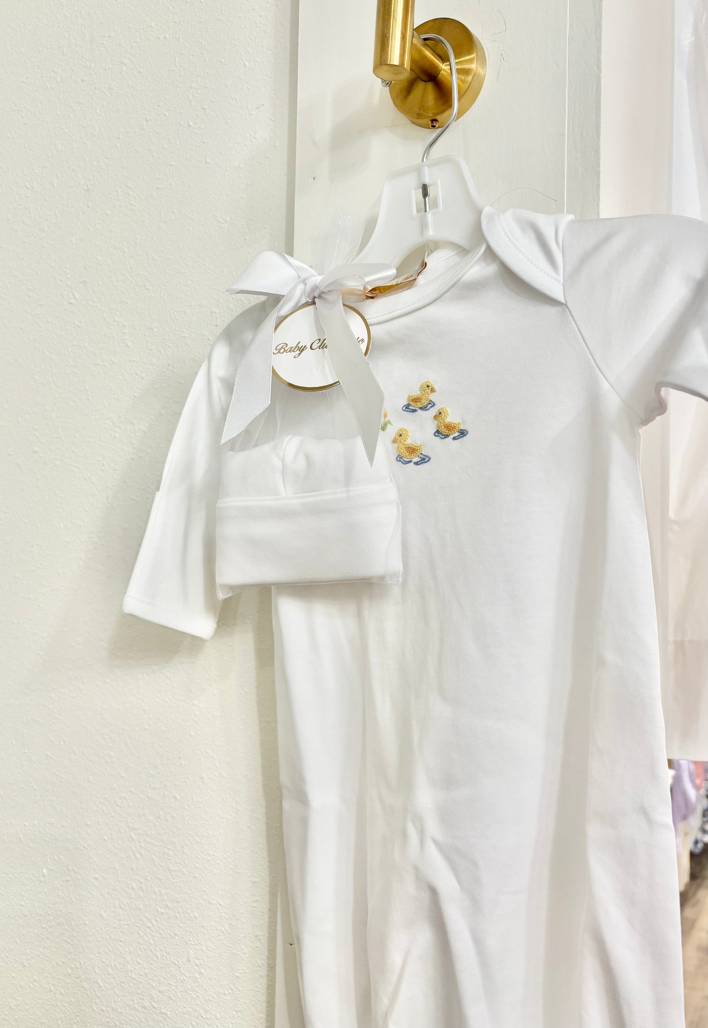 Convertible Gown with Hat Set