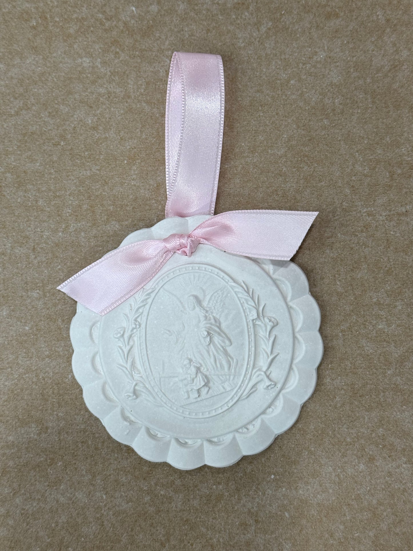Guardian Angel Nursery Medallion