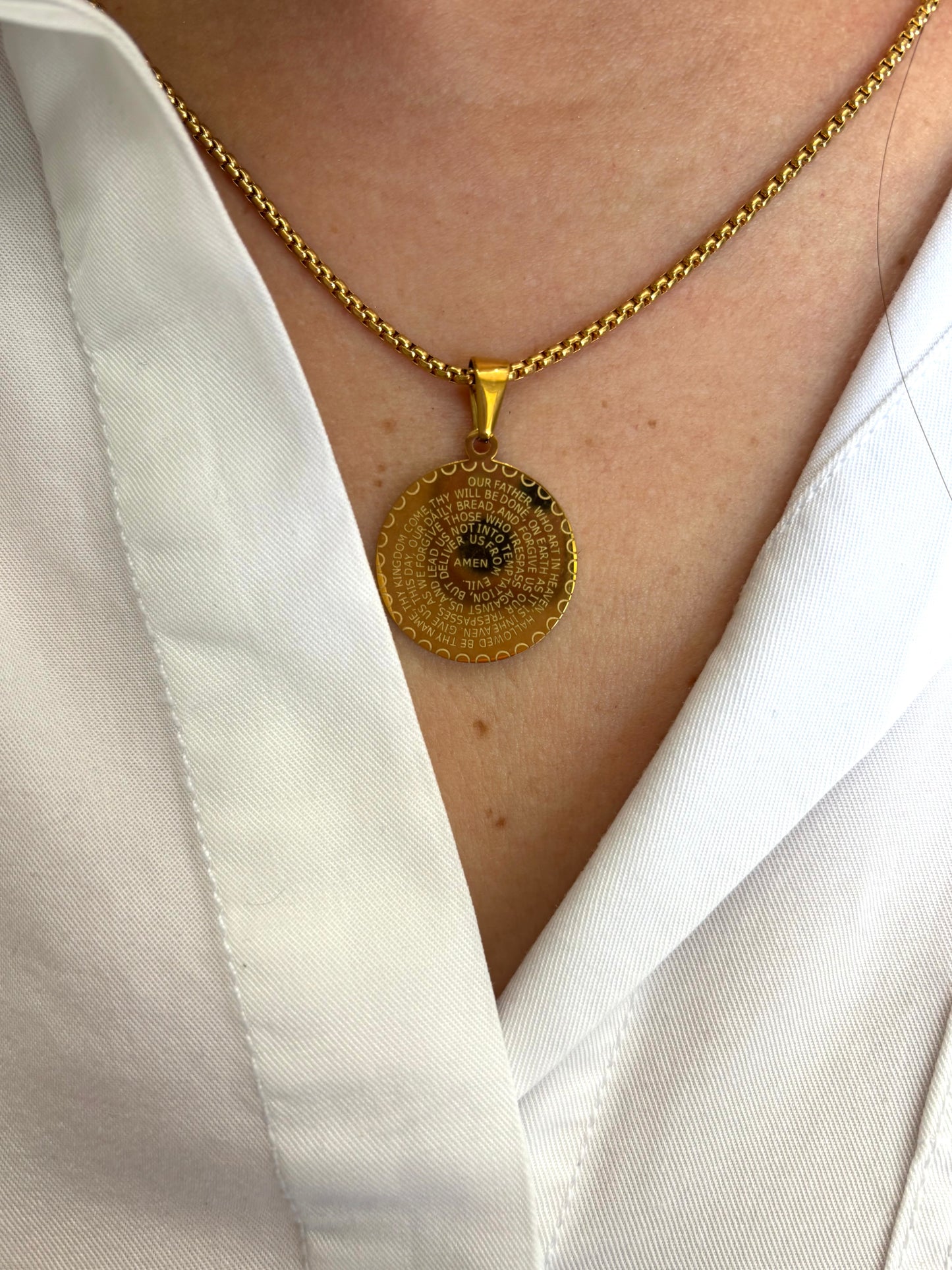 Lords Prayer Necklace