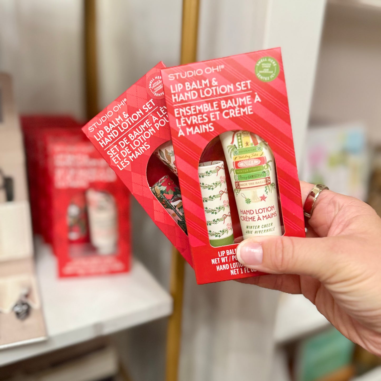 Nature's Celebration Lip Balm and Hand Lotion Set