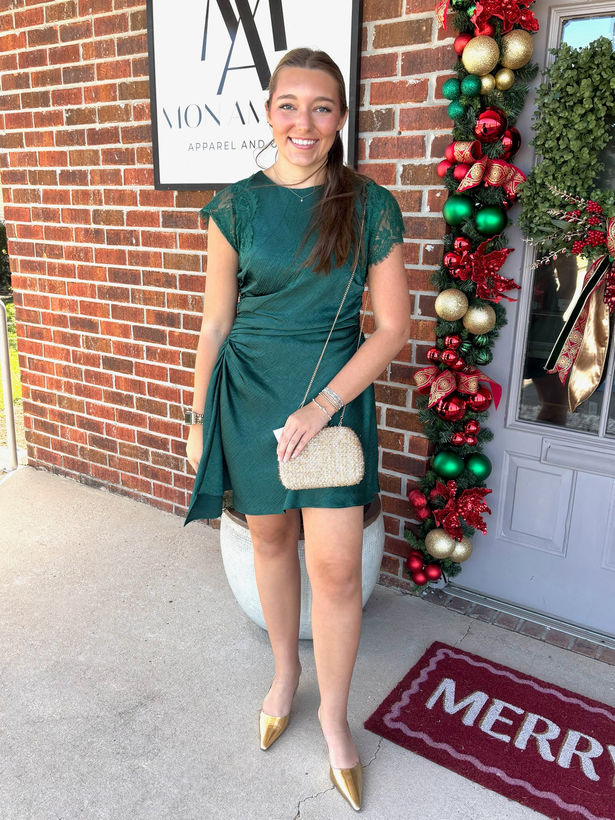 Jordyn Asymmetric Hem Dress