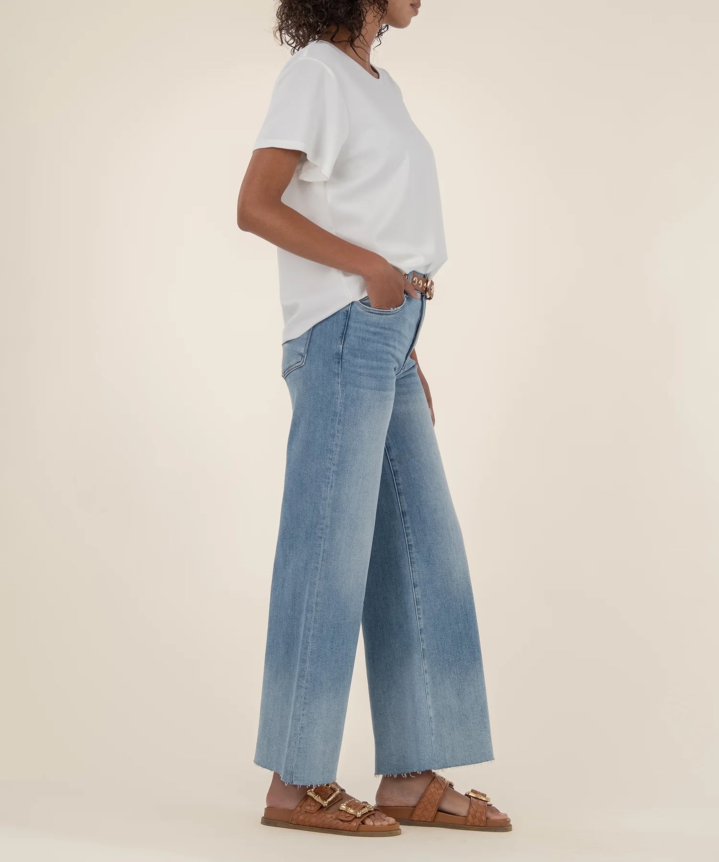 KUT Ryan High Rise Super Wide Leg