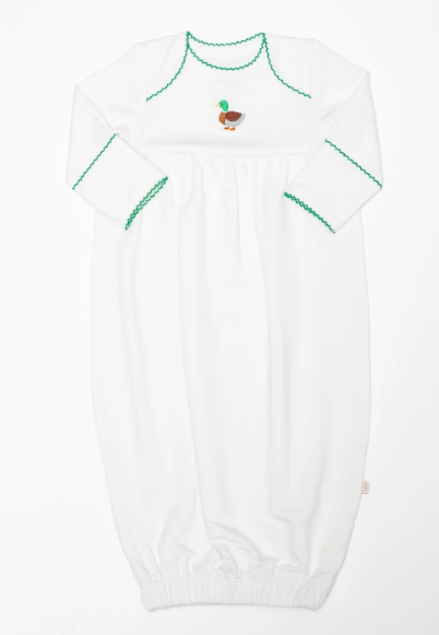 Mallard Embroidered Pip Gown