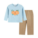 Bennett Blue Pumpkin Pant Set