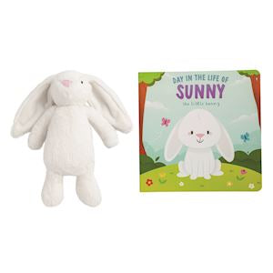 Day In The Life Of Sunny The Bunny Book & Plush Set
