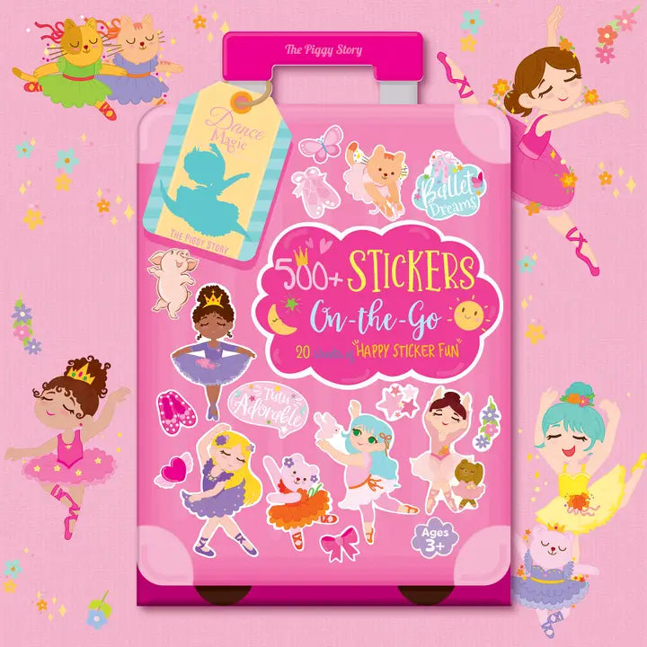 500+ Stickers On-The-Go Dance Magic